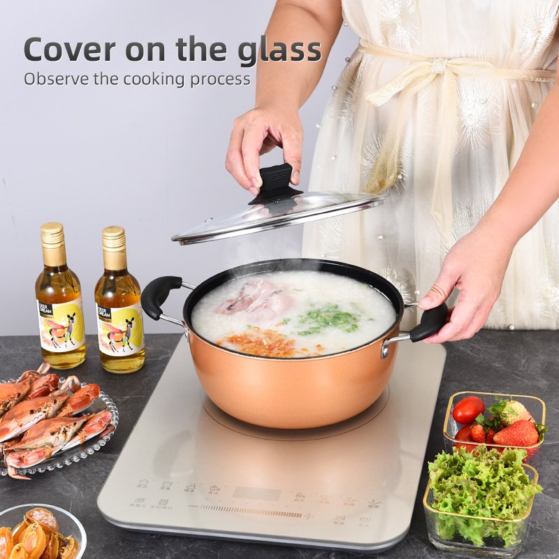 High Quality Cooking Set Three Piece Carbon Steel Kitchenware Non-Stick Cookware Set Cooking Pot