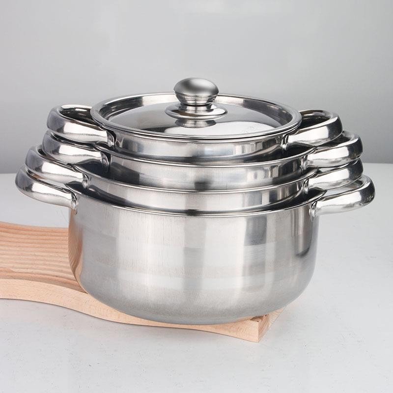 Good price of New product 12 pieces cookware set ceramic coated cookware set high quality stainless steel cookware set