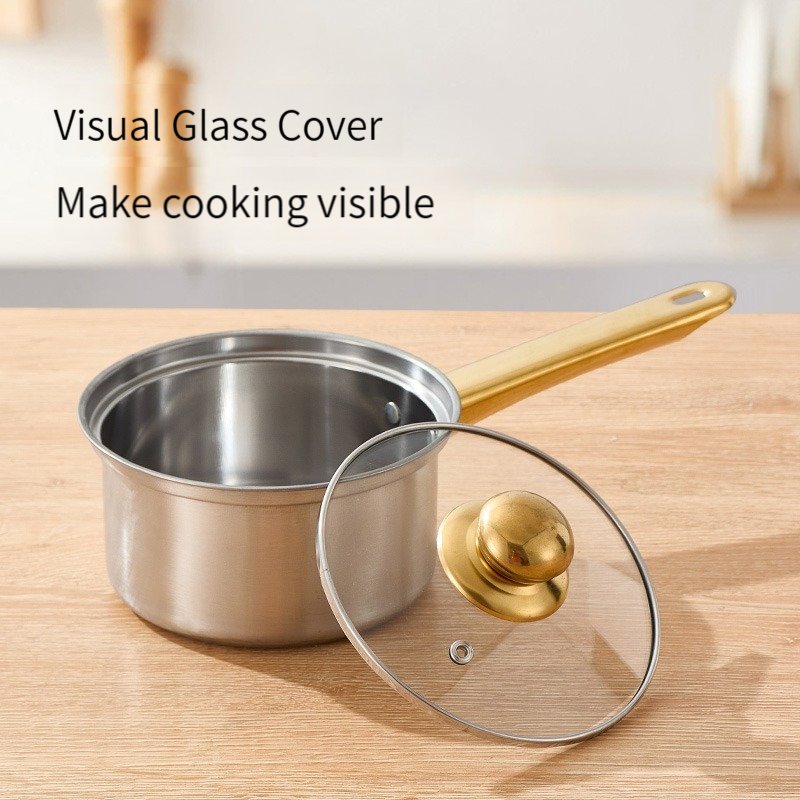 China 6PCS High Quality Nonstick Pots and Pans Set Stainless Steel Kitchen Cookware Cooking Pot Set