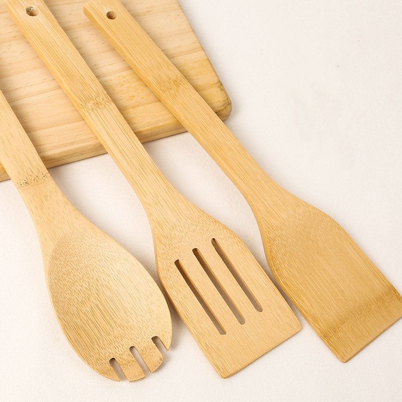 Bamboo Spatula Spoon nonstick frying pan shovel Bamboo pot spatula Cookware