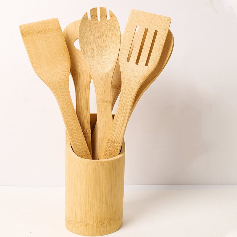 Bamboo Spatula Spoon nonstick frying pan shovel Bamboo pot spatula Cookware