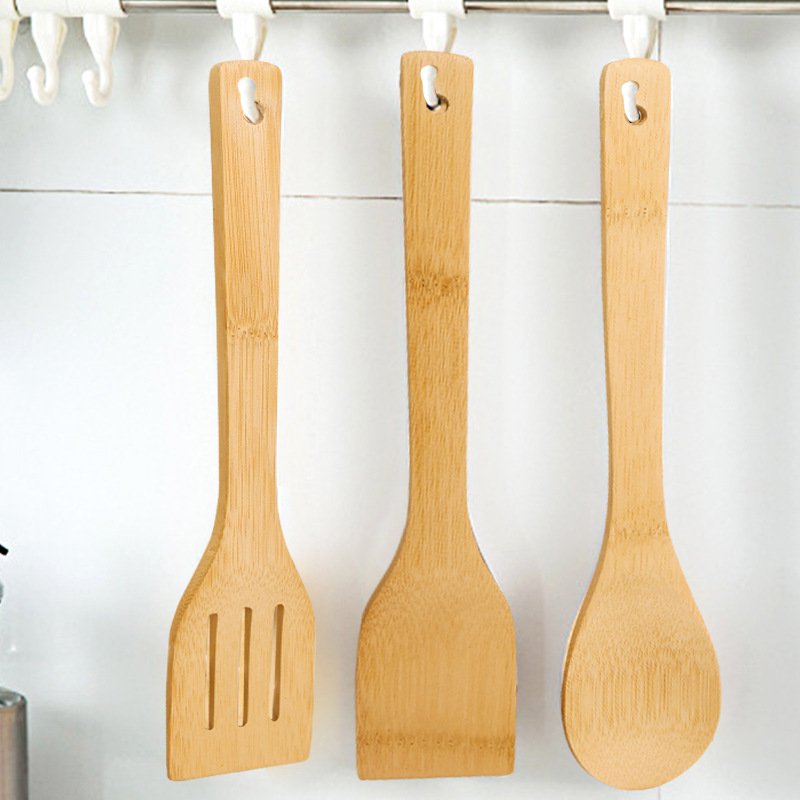 Bamboo Spatula Spoon nonstick frying pan shovel Bamboo pot spatula Cookware