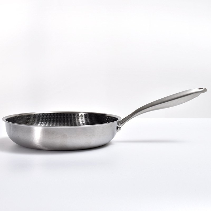 Stainless Steel Frying Pan Nonstick Honeycomb Pans for Cooking Cookware Sets