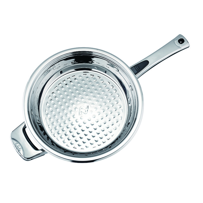 Best price cookware set stainless steel saucepan casserole pots frypan steamer