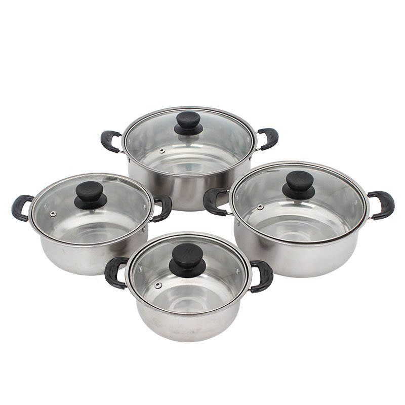 Wholesale Cookware Pot Set Cookware Set Soup Cooking Pot 10pcs Cookware Set