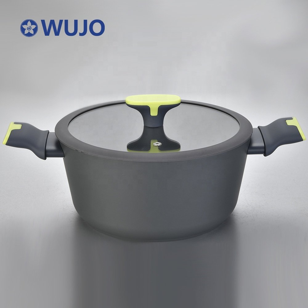 None Stick Cookware Pot Set Wholesale Kitchen Accessories Wares Aluminum Cookware Sets