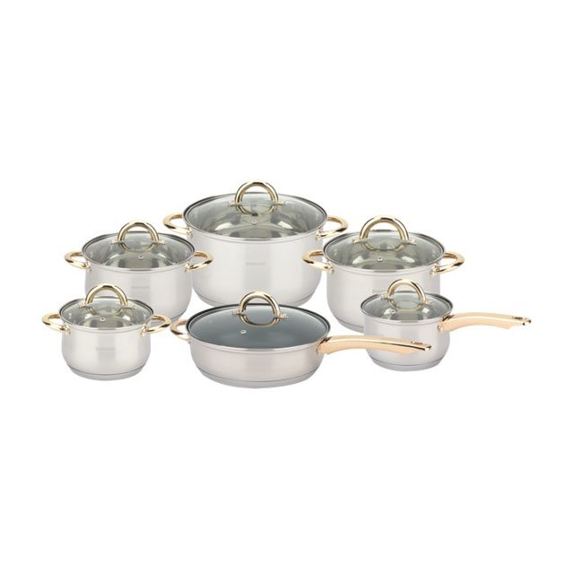40 cm Cookware Pots Sufuria Cookware Set Kitchen Stainless Non Stick Cookware 1 Set Cooking Pot Set