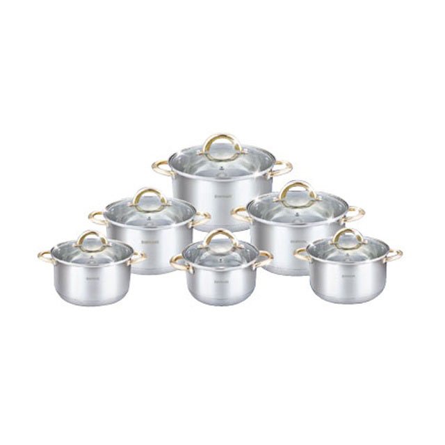 40 cm Cookware Pots Sufuria Cookware Set Kitchen Stainless Non Stick Cookware 1 Set Cooking Pot Set