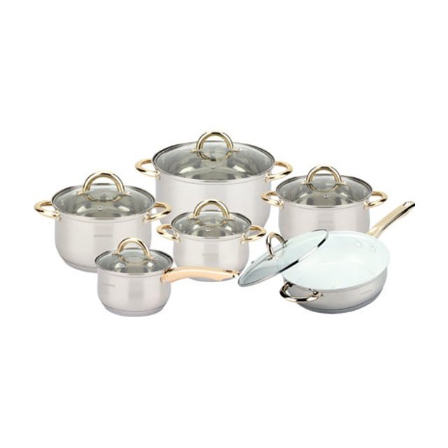 40 cm Cookware Pots Sufuria Cookware Set Kitchen Stainless Non Stick Cookware 1 Set Cooking Pot Set