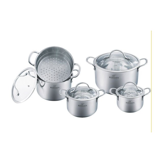 40 cm Cookware Pots Sufuria Cookware Set Kitchen Stainless Non Stick Cookware 1 Set Cooking Pot Set