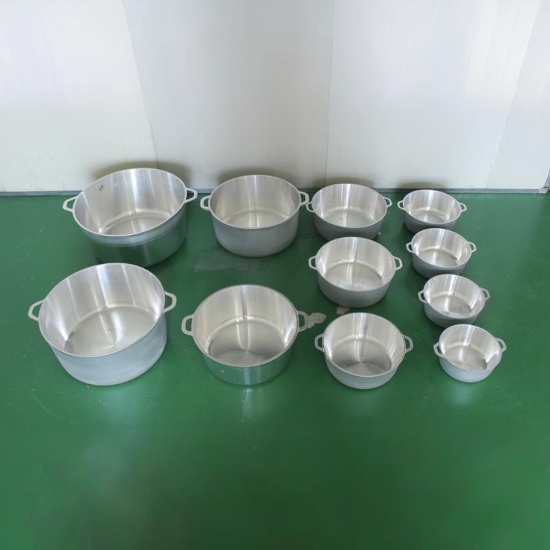 Heavy Duty Gravity cast Die-Cast Non-Stick Aluminum Cookware Set Casserole Cooking Pot