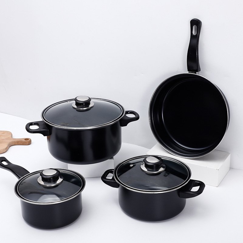 OEM Best selling durable cookware set non stick casserole cookware in Africa