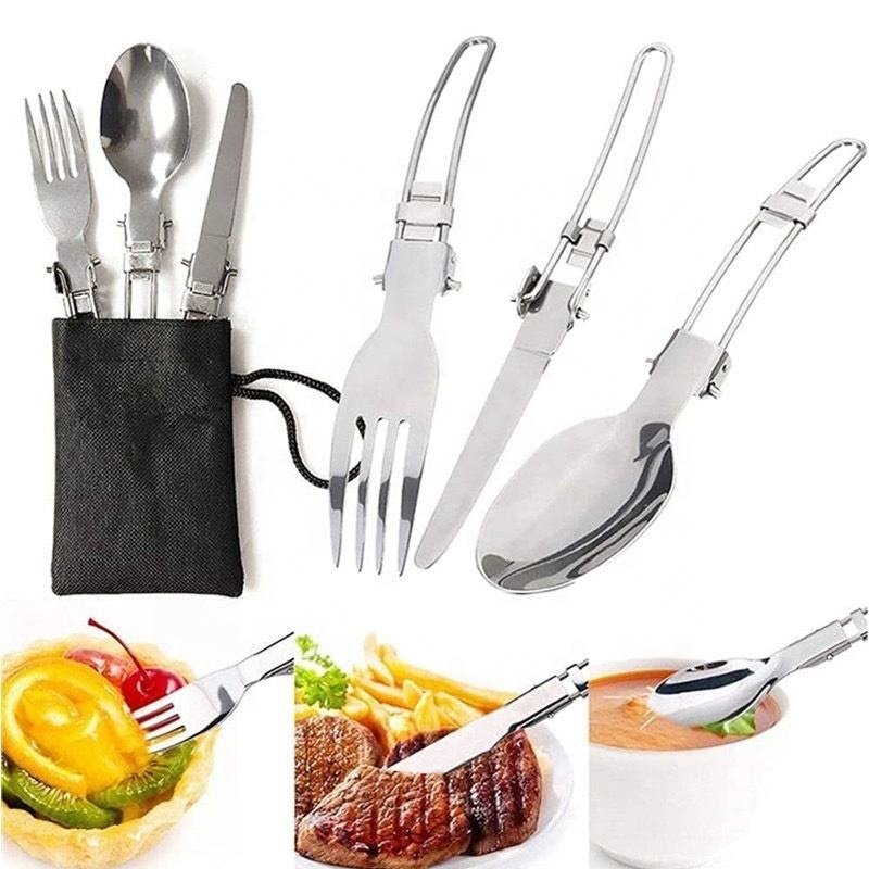 Camping Hiking Cookware Set Outdoor Portable Picnic Cookware Kit Alumina Pot Set Travel Cooking Accessory Pot for Camping