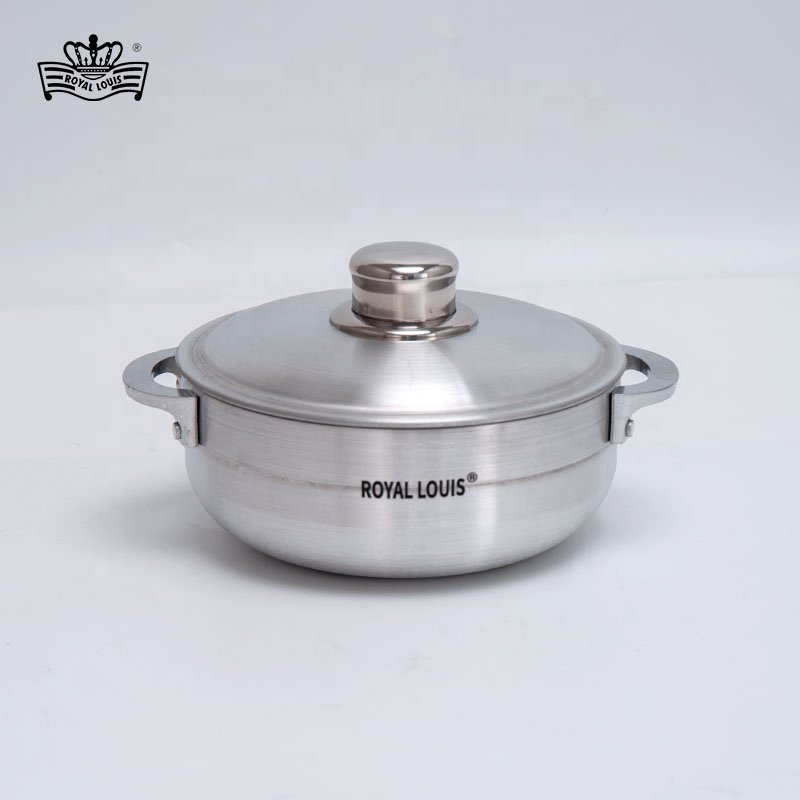 6 Pieces Aluminum Cooking Pot Sets Die Cast Nonstick Pot And Pan Aluminium Wok With Handle Aluminium Cookware