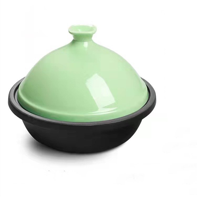 Factory Wholesale Cast Iron Enamel Moroccan Tajine Pot Tagine Cookwares Tajine