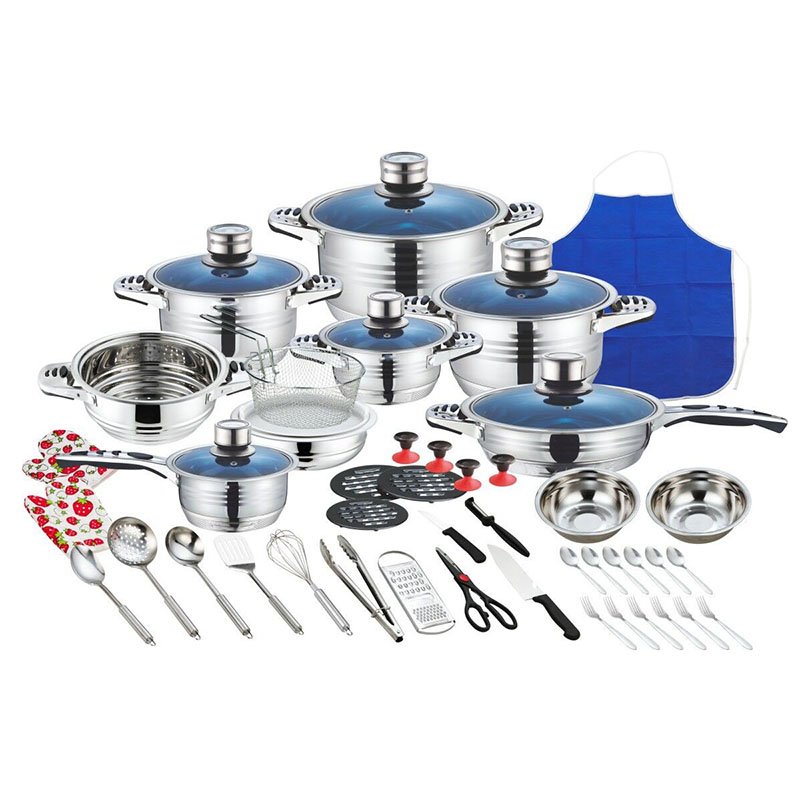 German Hot Sell Set Of Nonstick Pots Cookware Set Kitchen Ware Commercial Cookware Cooking Pot Set