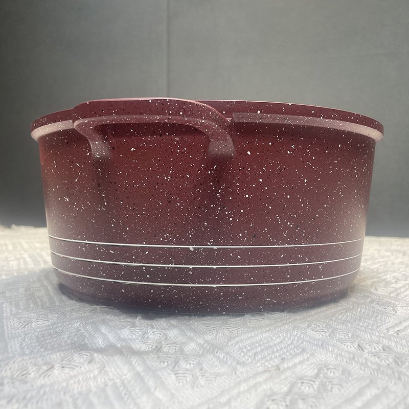 10 PCS cookware set non-stick casserole sets marble coating pots sets