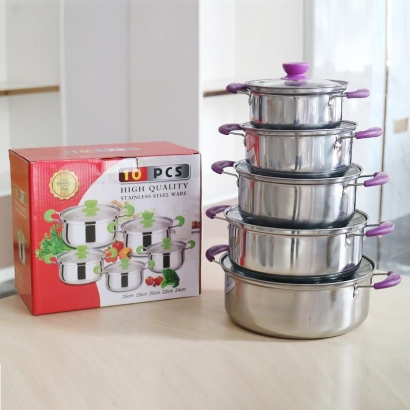Popular Sales Kitchen Cooking Sets Fry Pan Nonstick Set Pots And Pans Cookware Set of Pans