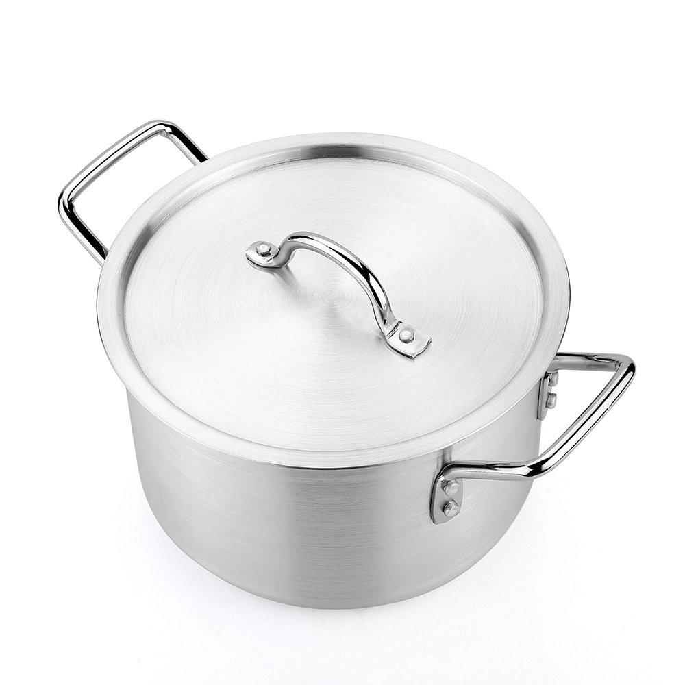 10pcs pots Home cookware set Restaurants sanding pot aluminum cooking pot sets