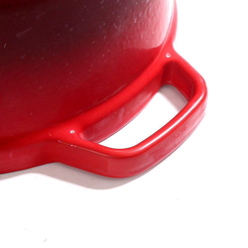 New Design Enameled Cast Soup Pot Luxury Cookware Sets Non-Stick Pot Cast Iron Cookware Set Enamel Cast Iron Cookware Set