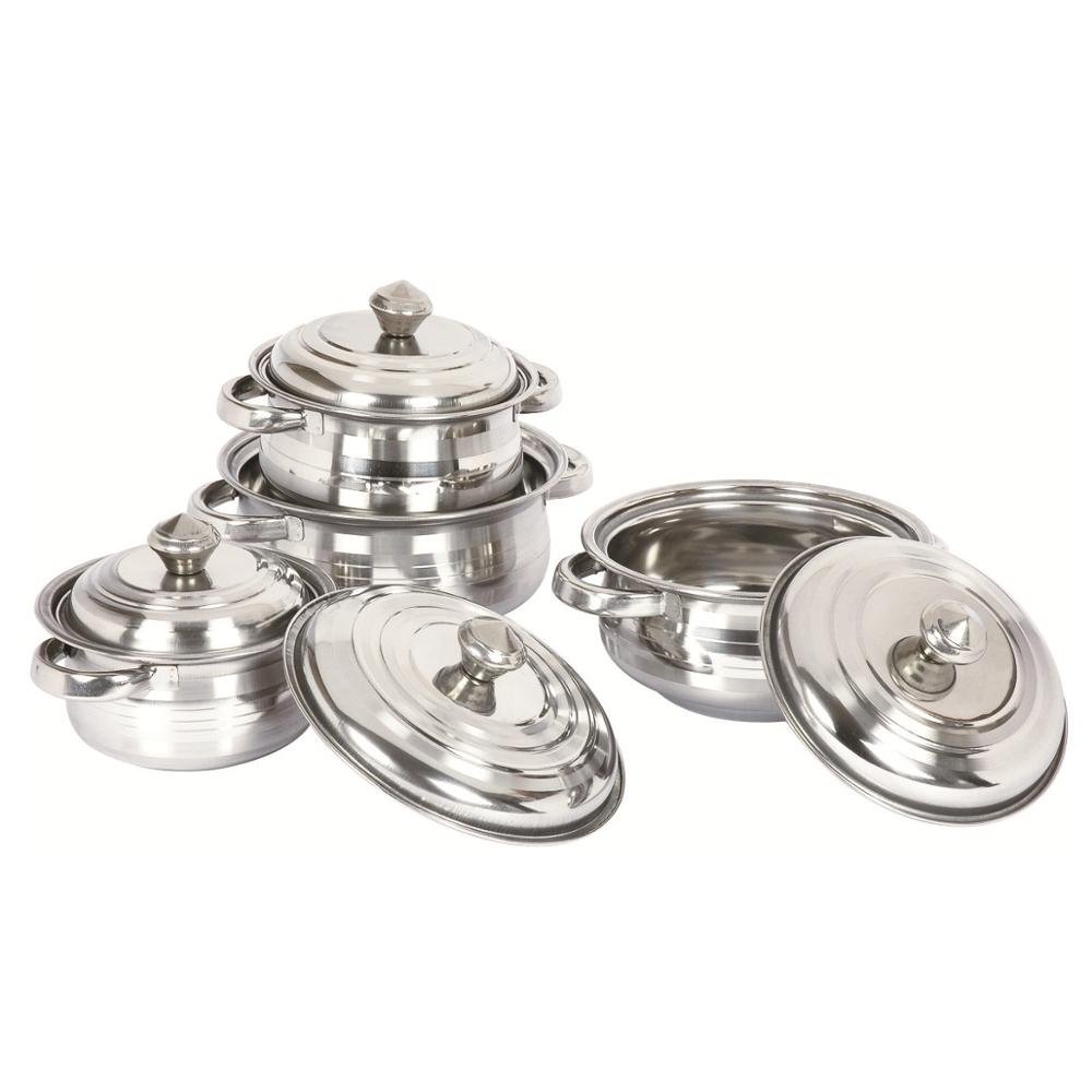 High quality cooking pot stainless steel cookware set