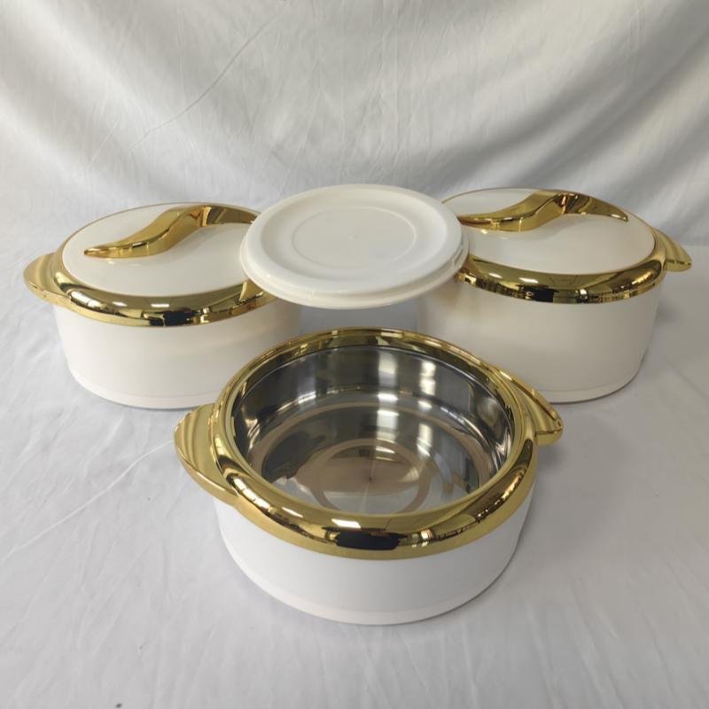 Food Warmer 3PCS SET (1.5L/2.0L/2.5L) Party Warmer Food Set Insulated Lunch Box Container