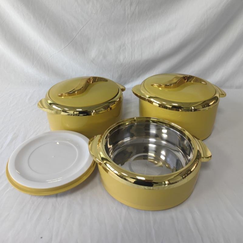 Food Warmer 3PCS SET (1.5L/2.0L/2.5L) Party Warmer Food Set Insulated Lunch Box Container