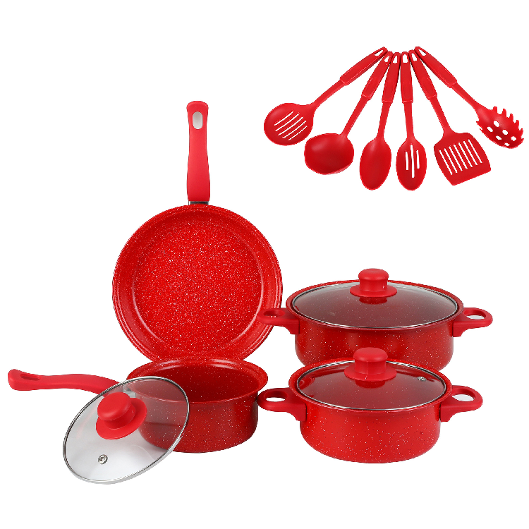 Maifanshi Kitchen Cookware Set for Home Use Nonstick Cookware for Pots And Pans Cookware Set Non Stick on Induction Cooker