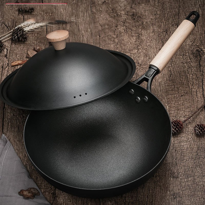 new product ideas 2024 Luxury Refined iron 3 Piece cooking Pot Sets Non Stick Frying Pan Cookware Set