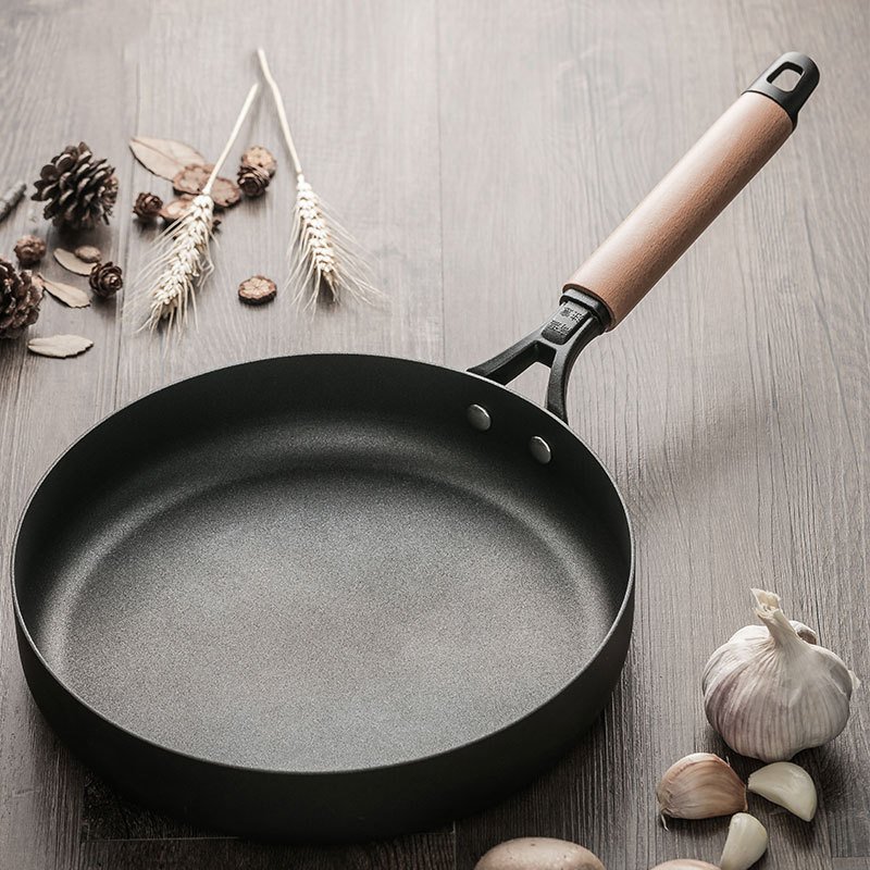 new product ideas 2024 Luxury Refined iron 3 Piece cooking Pot Sets Non Stick Frying Pan Cookware Set
