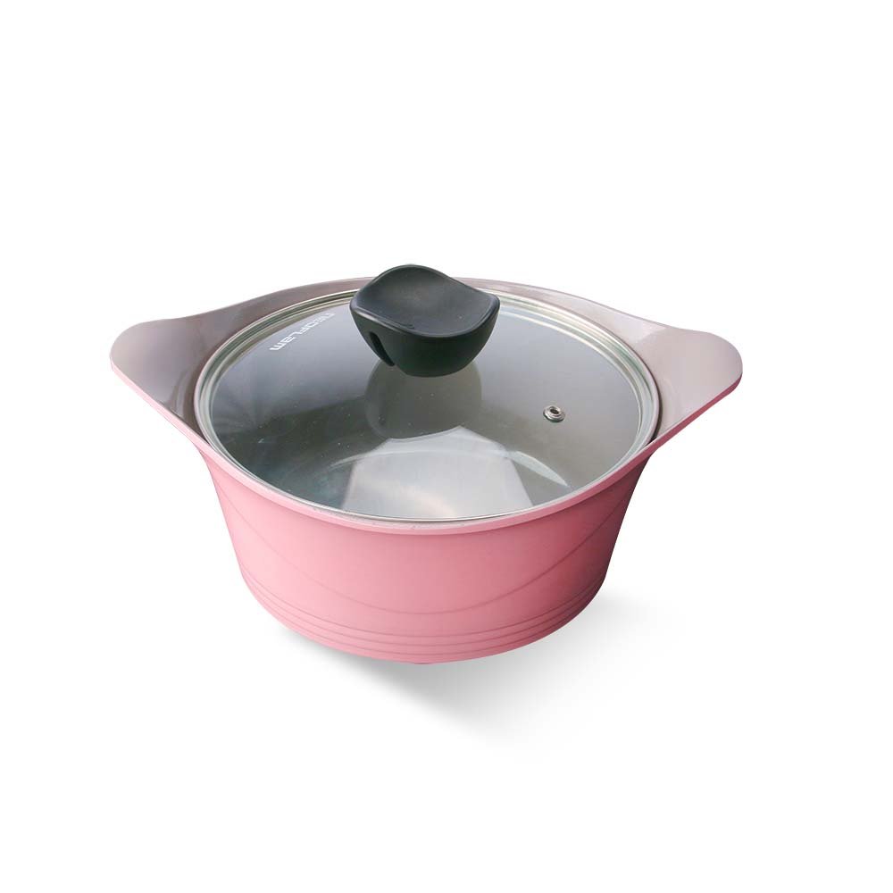 Wholesale 12 Pcs Luxury Hexclad Kitchen Ware Aluminium Saucepan Granite Non Stick Pots Cookware Sets