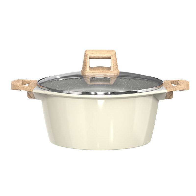 Home Kitchen Set Frying Pan Customization Nonstick Die-cast Aluminum Cookware Set 16cm, Induction Bottom