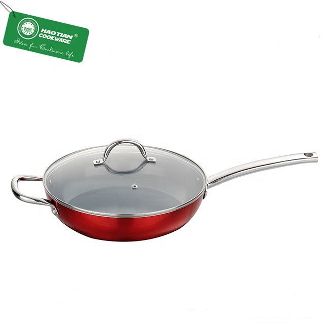 13 PCS Aluminum Non Stick Cookware Sets With Stainless Steel Handle Induction Kitchen Cookware Set