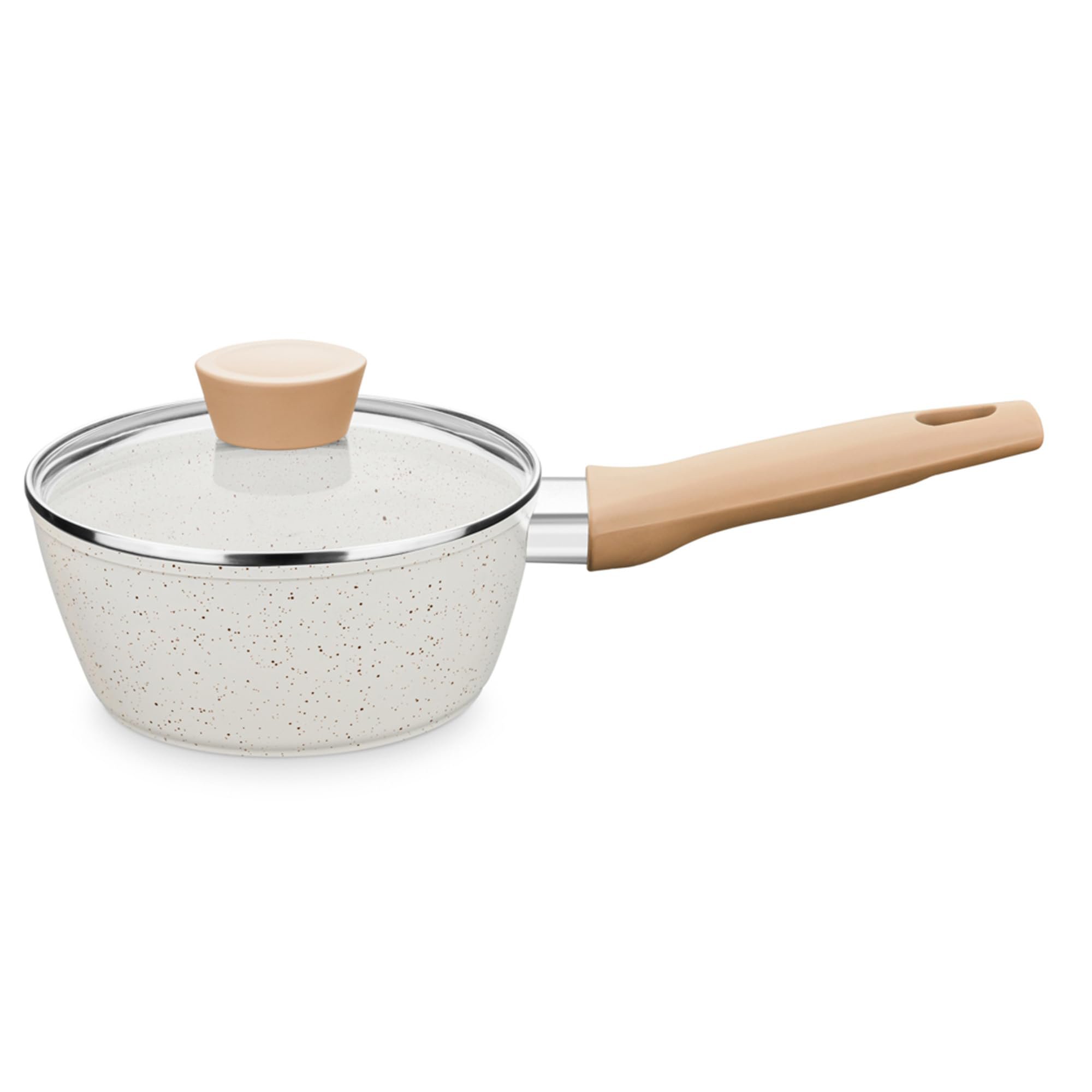 New Design 14 Pieces White Aluminum Pans And Pots Induction Non Stick Cookware Set With Bakelite Handle grill pan
