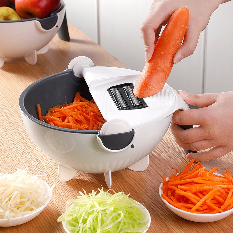 2024 New Top Seller Kitchen Tools Kitchen Tools 9 in 1 vegetable fruits cutter Gadgets Cookware Sets