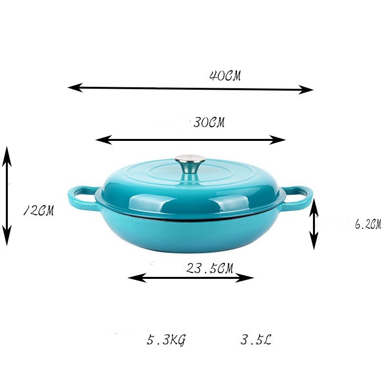set cookware ceramic food serving dish copper dish casserole casserol smart foldable handle casseroles en granite