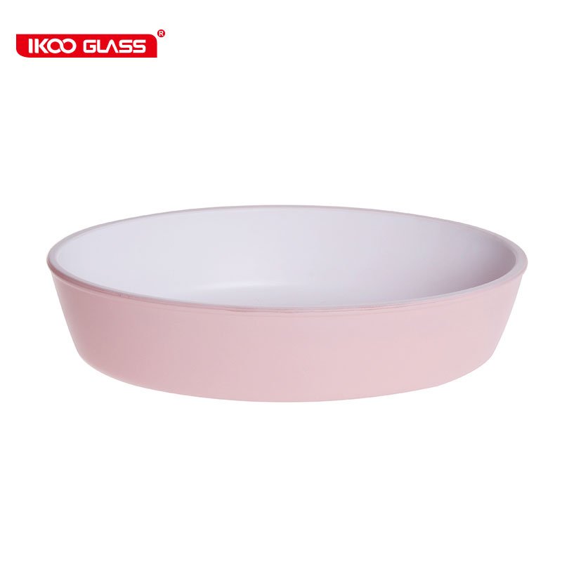 3pcs Baking Dish set Table Service Glass Dish Baking Tray Heat Resistant Glass Oven Safe Baking Pan