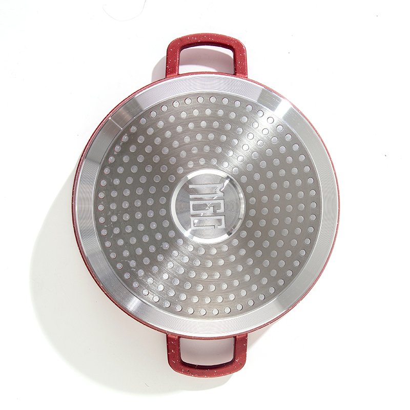 MGC Soup Pot With Lid Nonstick Stock Pot With Lid Stock Pan Induction Compatible Aluminum Coating Pan
