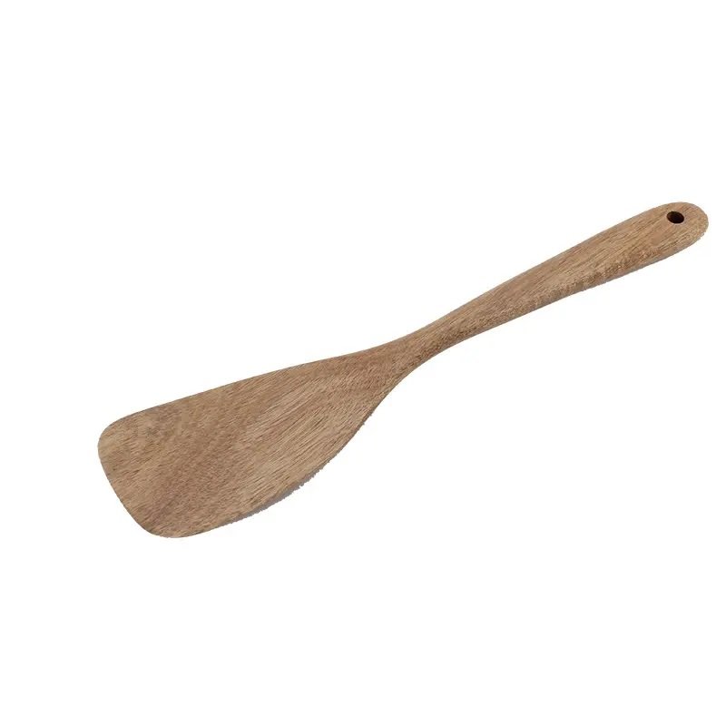 Metier Wooden Spoons for Cooking Nonstick Wood Kitchen Utensil Cooking Spoons Natural Wood Kitchen Utensils Set Of 9 Pieces Set