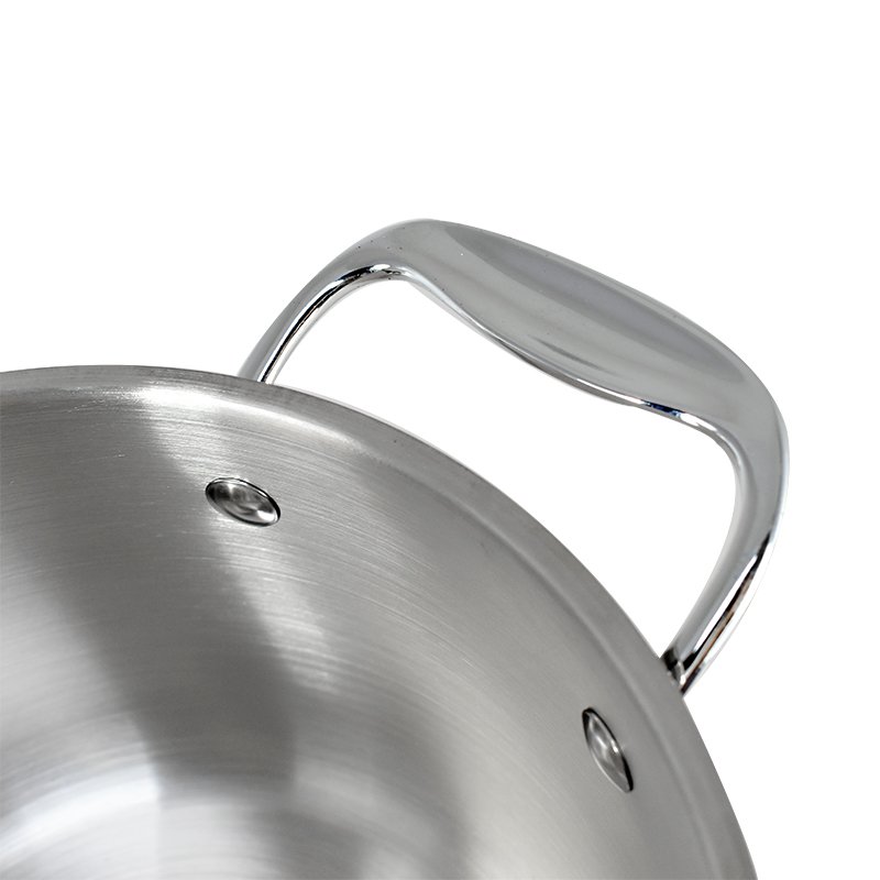 New Products Surgical Steel Cookware Set with Wide Rim Cooking Pot for Hot Pots