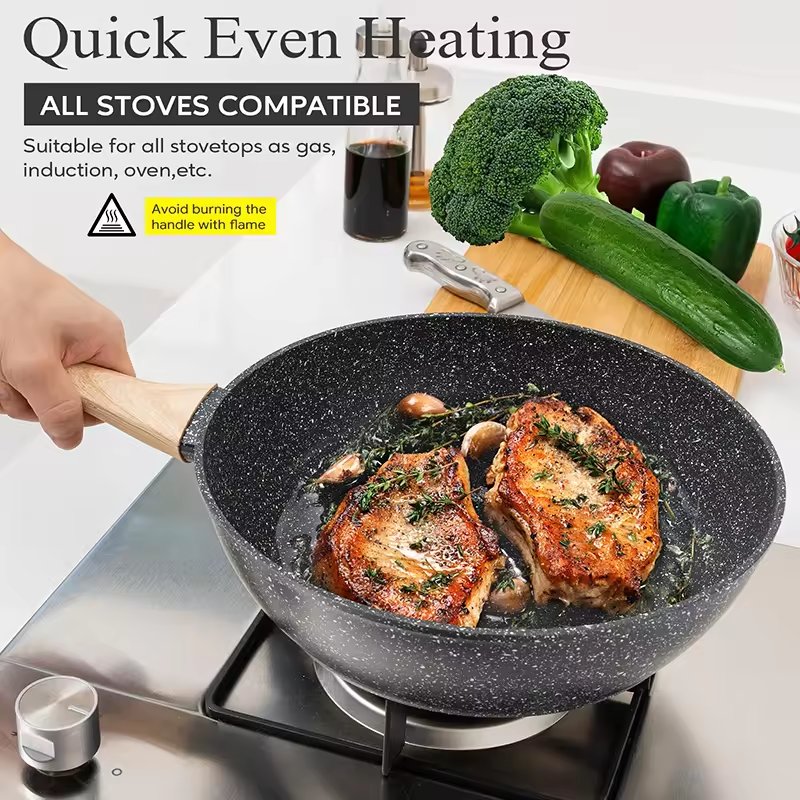 12pcs aluminum cookware-set nonstick cookware sets luxury nonstick cookware