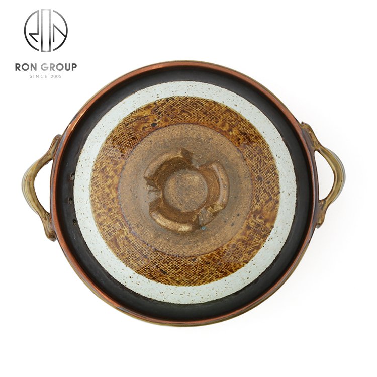 Wholesale Hot Selling Durable Catering Ceramic Casserole Dish Clay Cooking Pots Kitchen Soup Cookware Sets Hot Pot With Lid