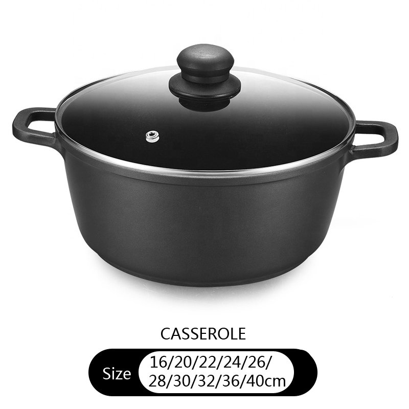 DSFOM 8506 Multi-purpose Professional Aluminum Cooking Set Pot and Pan Combo for Chefs