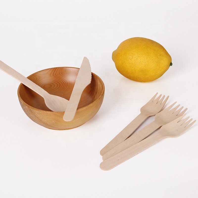 100% BioDisposable custom CPLA cookware cutlery sets individually packaging 100% PLA tableware for restaurant party