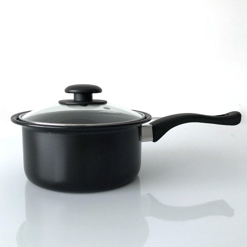 Kitchen 13 Piece Easy Cleaning Non Stick Cookware Sets Black Pot And Pans Cast Iron Cooking Pot With Pot Lid