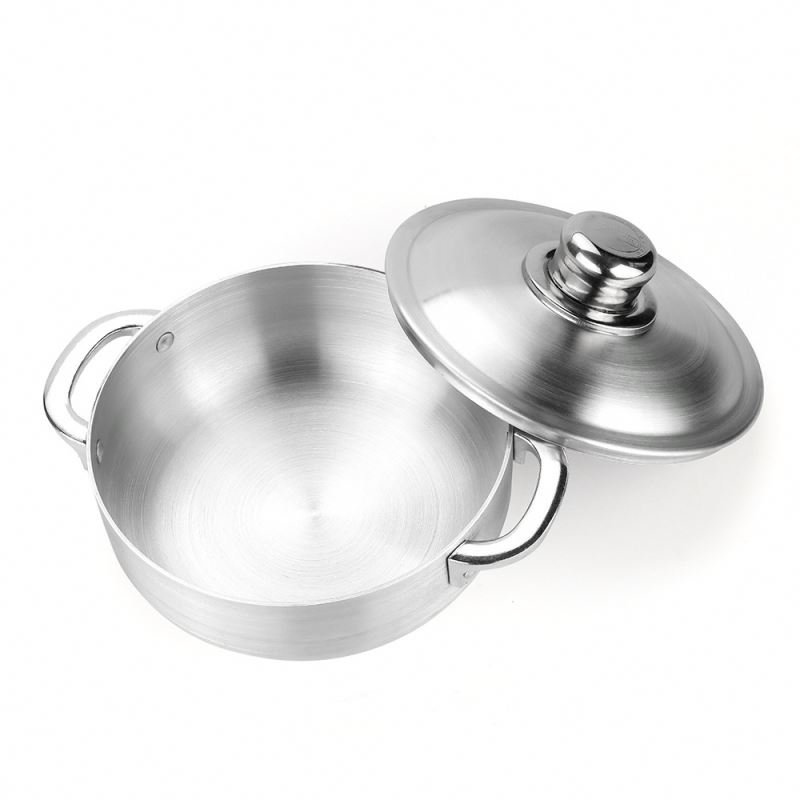New Arrivals Factory Wholesale 10pcs Stainless Steel Pots Cooking Pots Milk Pots And Pans casserole Kitchen Cookware Sets