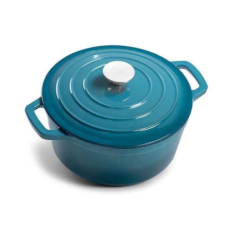 Enamel Cast Iron Cookware Set Soup Pot Seafood Saucepan Enamel Cookware Pans