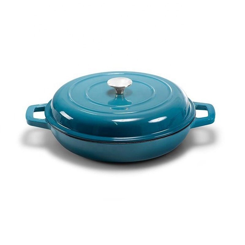 Enamel Cast Iron Cookware Set Soup Pot Seafood Saucepan Enamel Cookware Pans