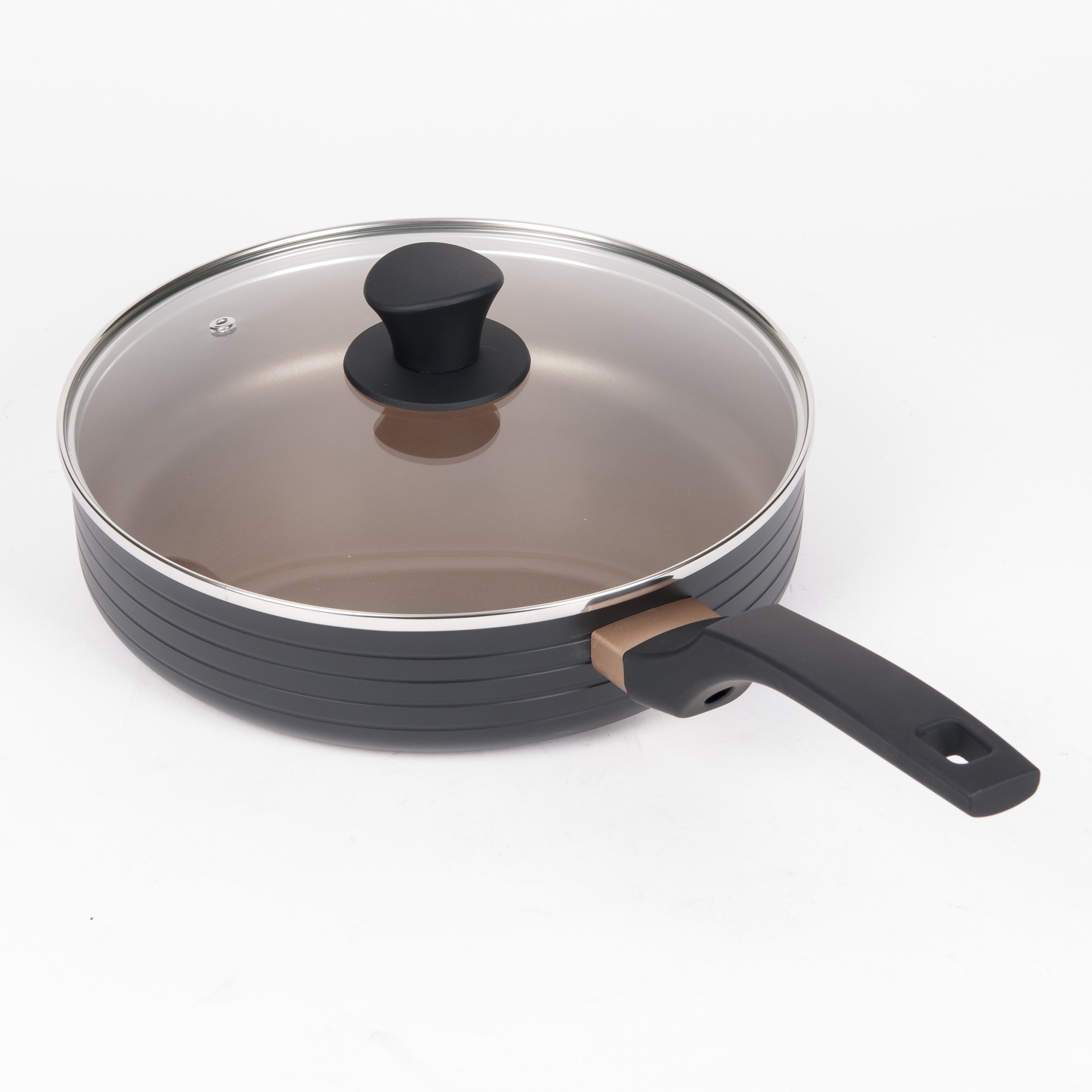 Thread Non Stick Cookware Set Saucepan Fry Pan With Handle Home Cooking Pot Set