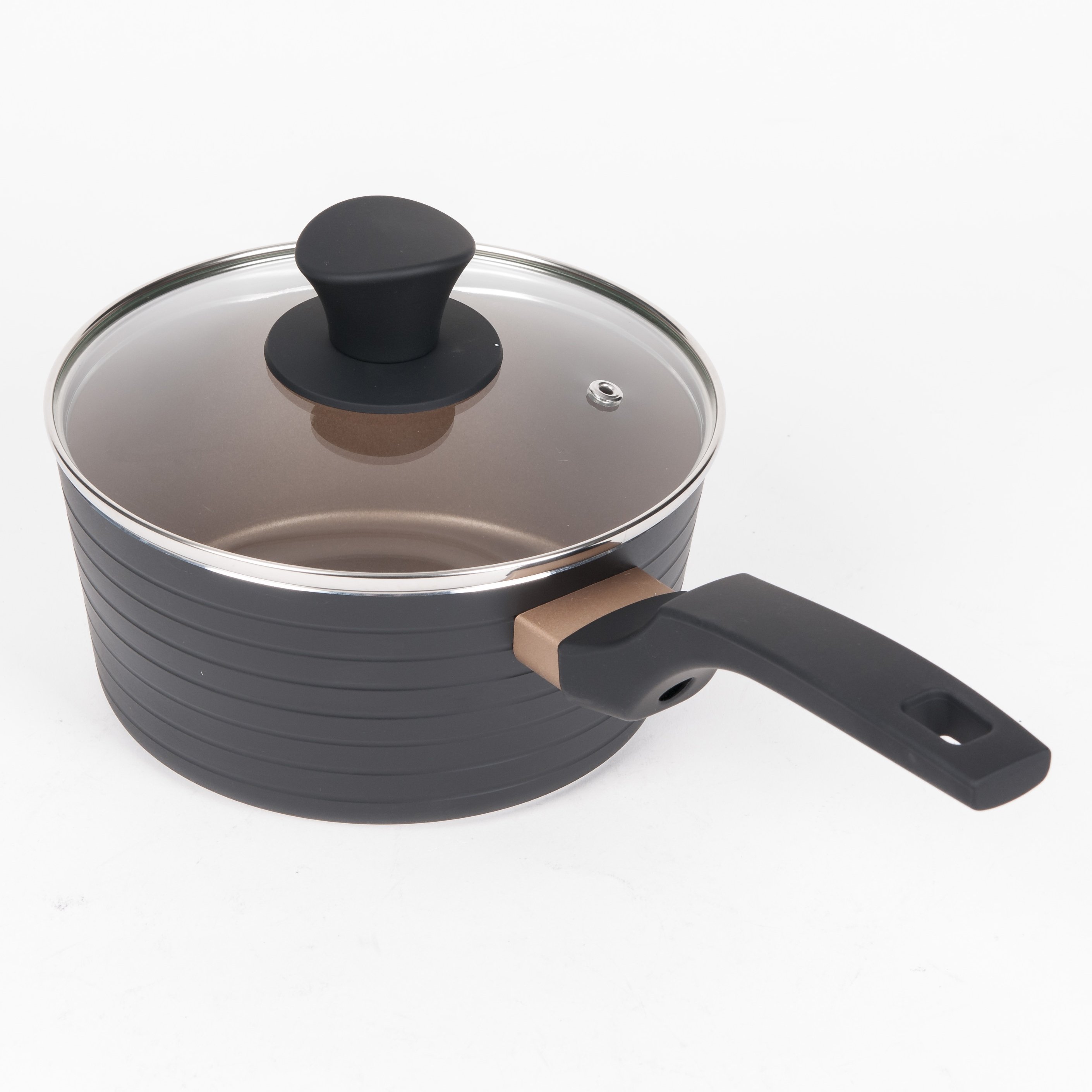Thread Non Stick Cookware Set Saucepan Fry Pan With Handle Home Cooking Pot Set